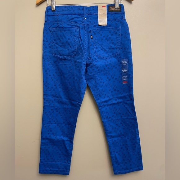 Levi’s Mid Rise Skinny Size 6 Petite Blue NWT - Picture 5 of 8